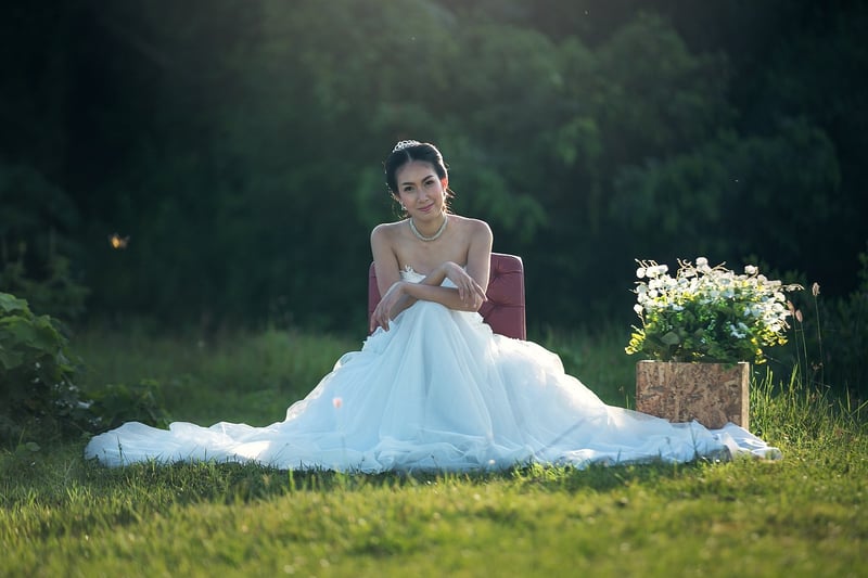Bride on Wedding Day